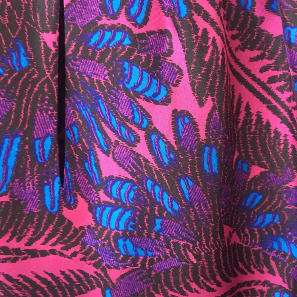 J. Crew Pink and Blue Floral Tank Top - Picture 3 of 3